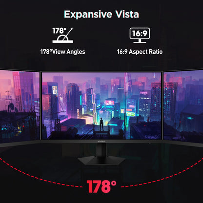 24" 2K Computer Monitor, 180Hz QHD Gaming Monitor, New Pc Monitor, G2421V
