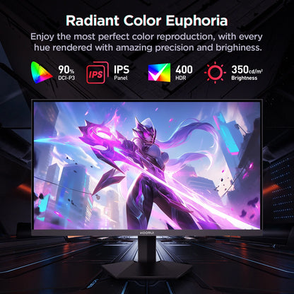 24" 2K Computer Monitor, 180Hz QHD Gaming Monitor, New Pc Monitor, G2421V
