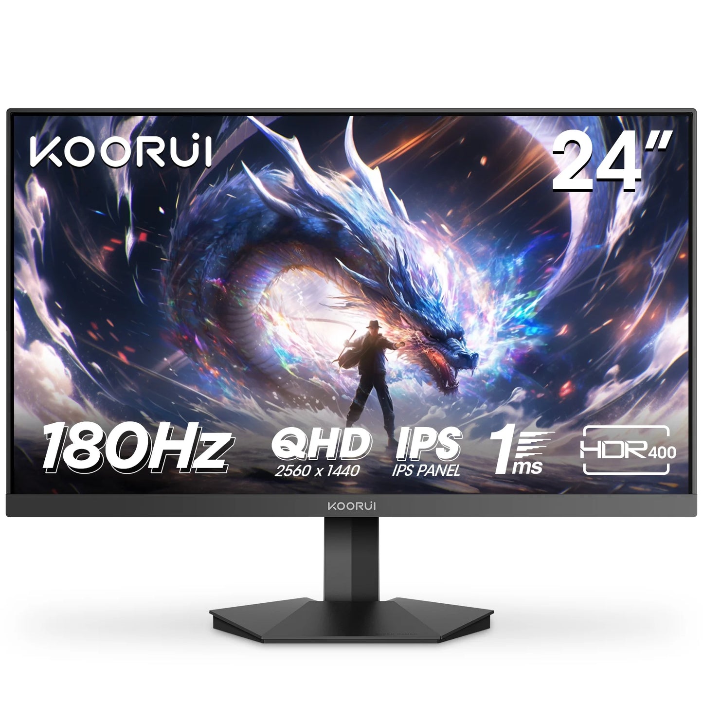 24" 2K Computer Monitor, 180Hz QHD Gaming Monitor, New Pc Monitor, G2421V